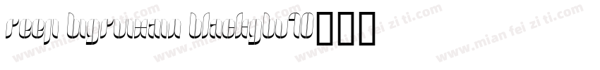REEJI BigRuixain BlackGBV10字体转换